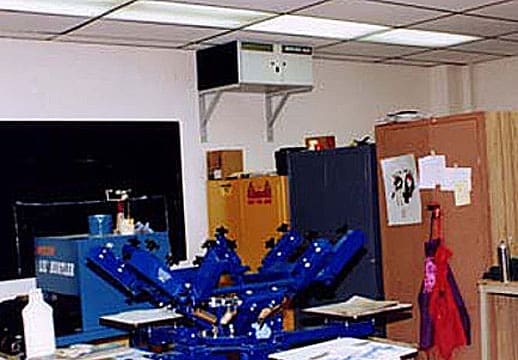 odor fume collection system