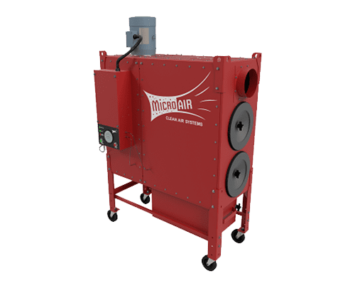 model RP2 portable air cleaner